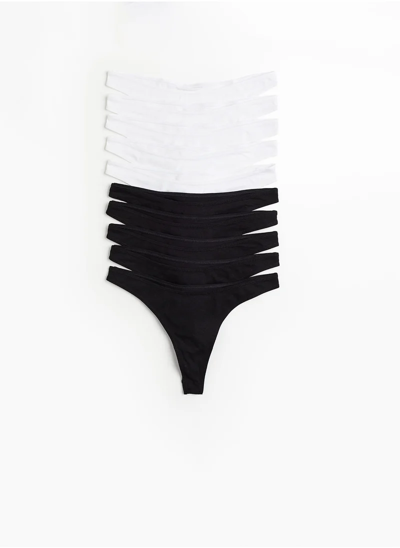 اتش اند ام 10-Pack Cotton Thong Briefs