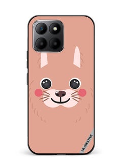 VR CREATIVE Protective Case Cover For Honor 70 Lite Lama Cartoon Face Design Multicolour  - Image 1