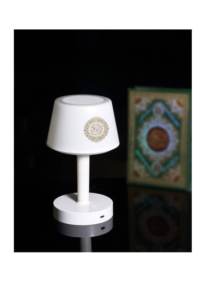 Contex Equantu 7 Colors LED Touch Quran Speaker Table Lamp 8GB with 16 Reciters Plus,16 Translations SQ-917 - Image 2
