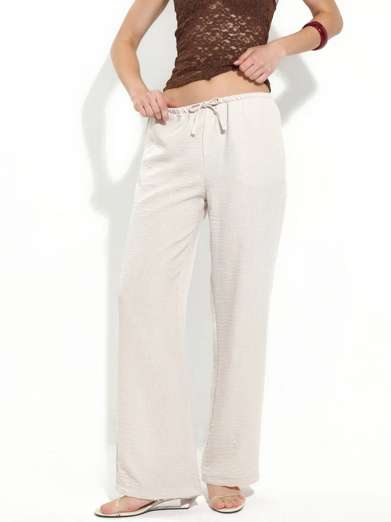 بوسيم BUSEM Women’s Straight-leg Woven Trousers