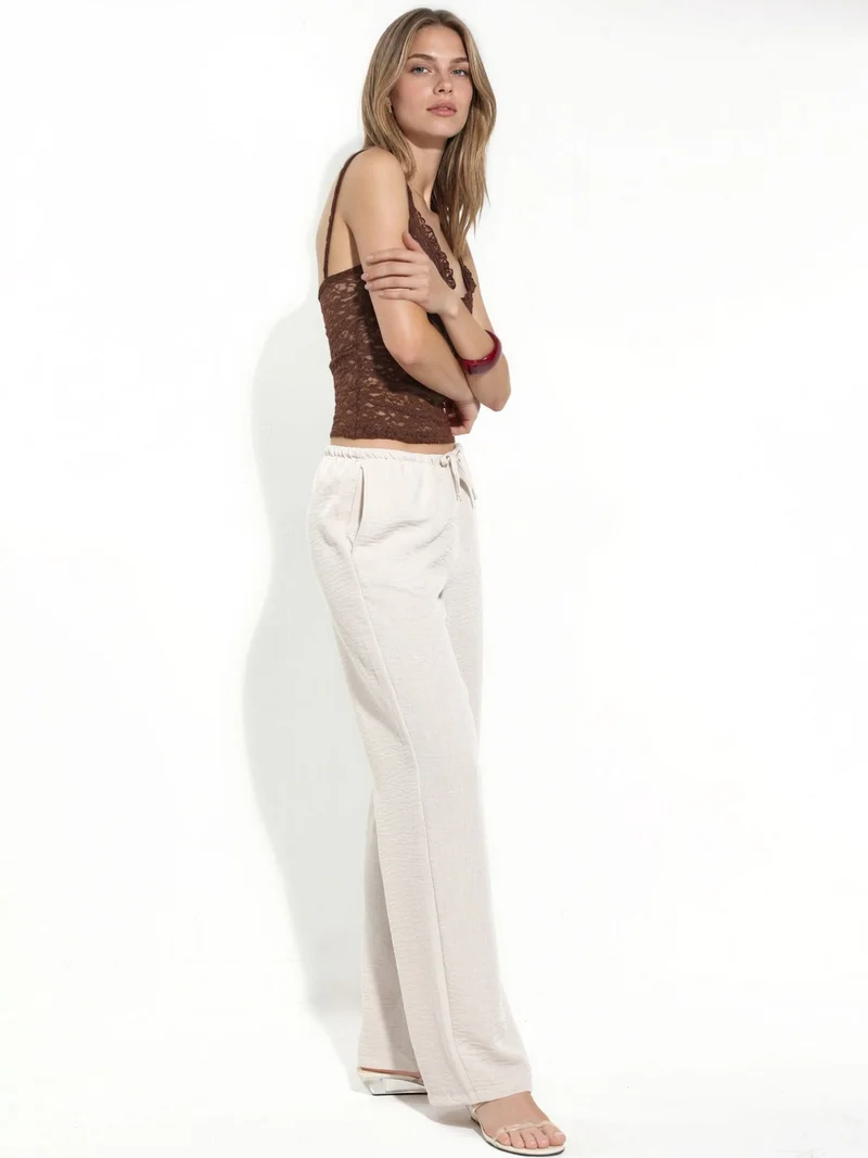 بوسيم BUSEM Women’s Straight-leg Woven Trousers