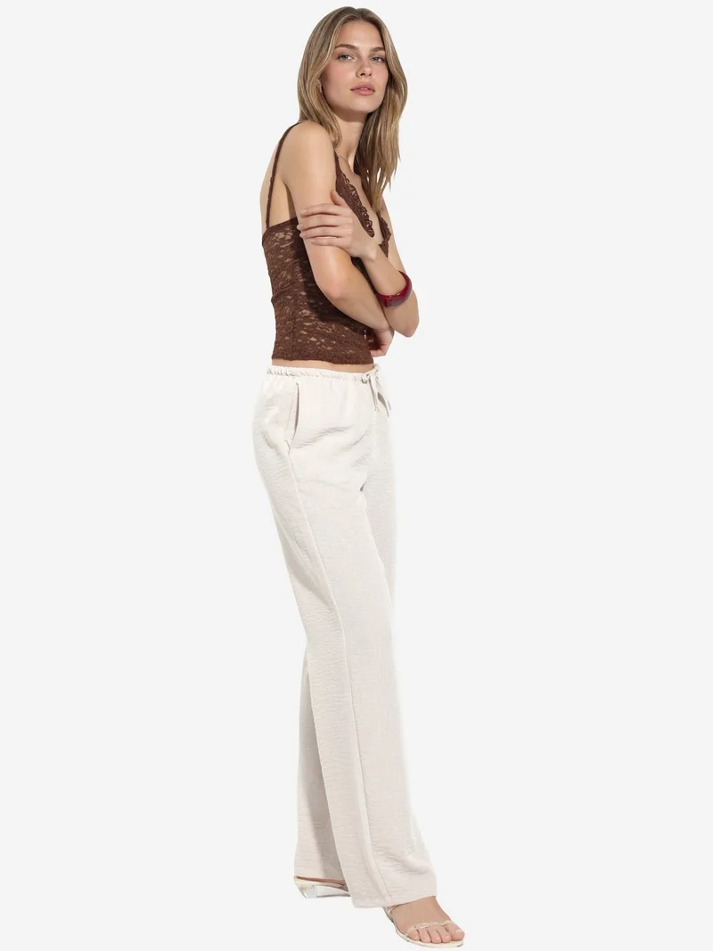 بوسيم BUSEM Women’s Straight-leg Woven Trousers