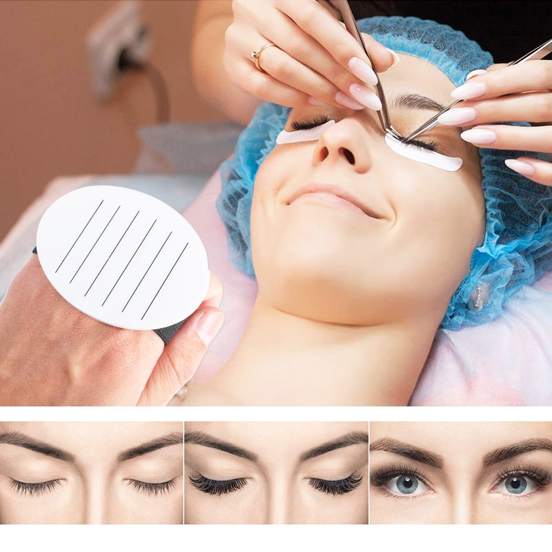 2pcs Hand Lash Holder with Wrist Strap Professional Eyelash Plate - Image 4