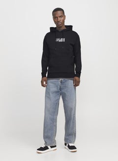 JACK & JONES Logo Print Pull Over Hoodie  - Image 4