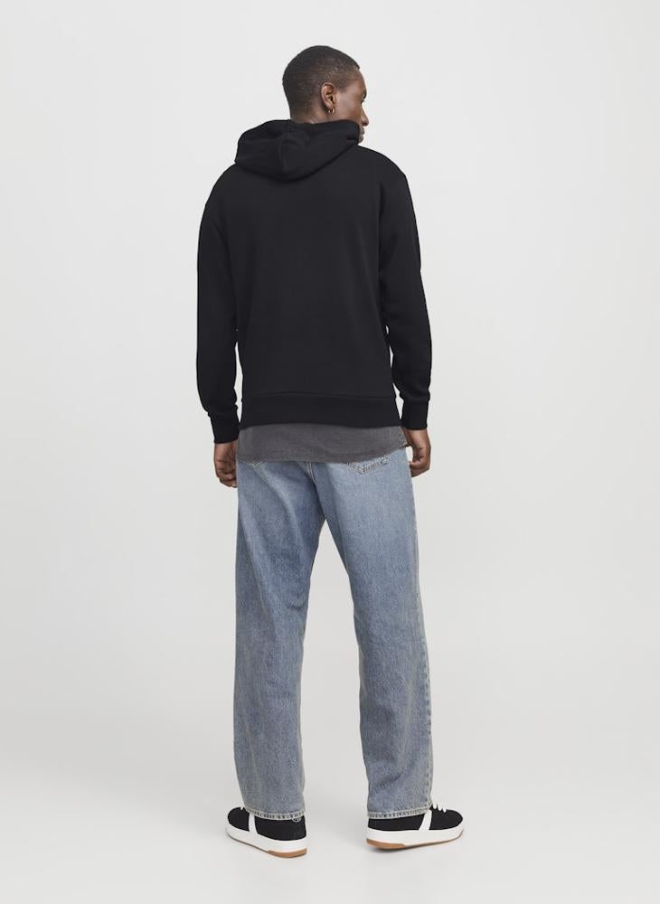 JACK & JONES Logo Print Pull Over Hoodie  - Image 2
