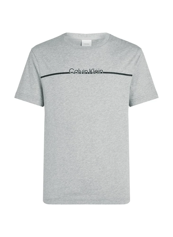 CALVIN KLEIN Logo Crew Neck T-Shirt