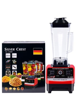 15-Speeds Multifunctional Countertop Blender Ice Shaver Food Grinder 2.5L 4500W SC-1589 Black Red - pzsku/Z8411F02E2EDEFA721E60Z/45/_/1668411224/9cb945dd-8f52-4e3a-90ba-8c0dda77d8a4