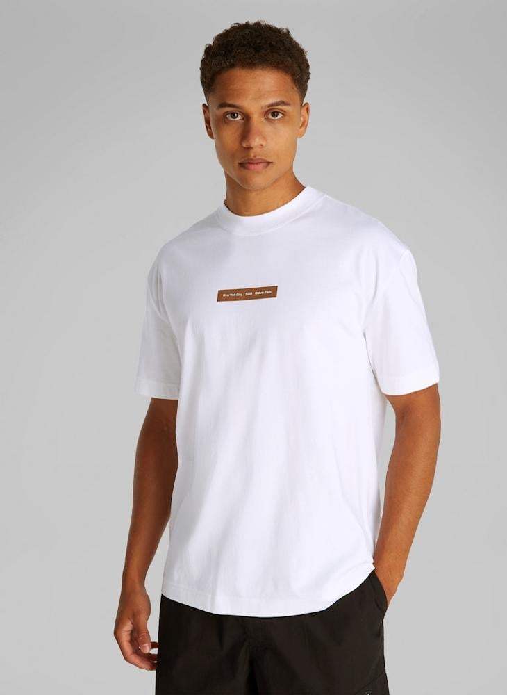 Calvin Klein Jeans Logo Crew Neck T-Shirt  - Image 1