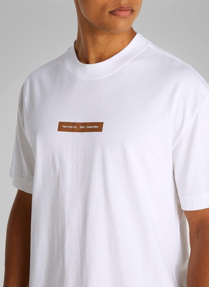 Calvin Klein Jeans Logo Crew Neck T-Shirt  - Image 3
