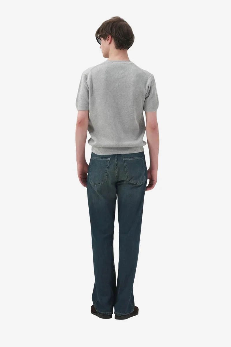 Giesto Light Grey GIESTO Men's Cotton Crew Neck T-Shirt for Men | Best Price UAE
