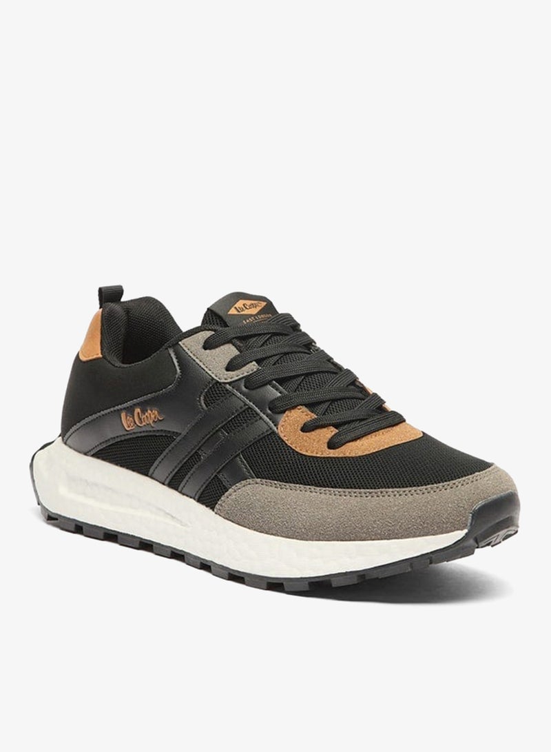 لي كوبر سنيكرز رجالي بأربطة وكاحل منخفض - Image 3