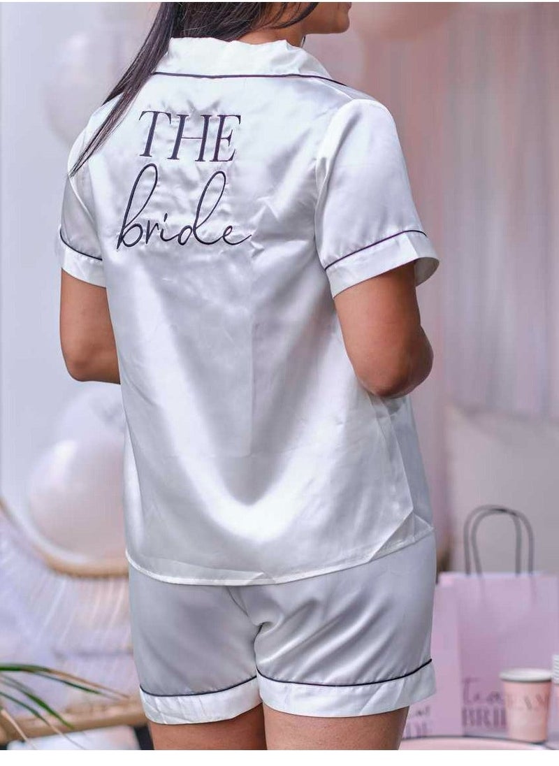 Ginger Ray Pyjamas - The Bride- White - L - Image 1
