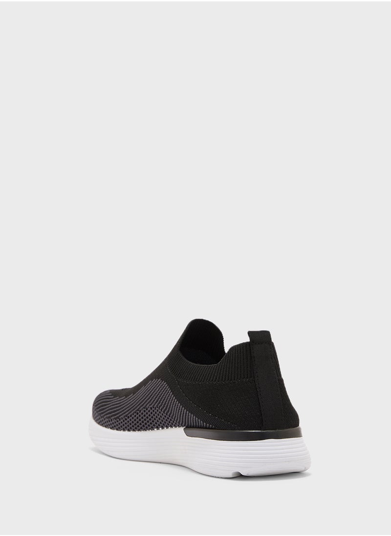 Seventy Five Knitted Casual Slip Ons  - Image 2