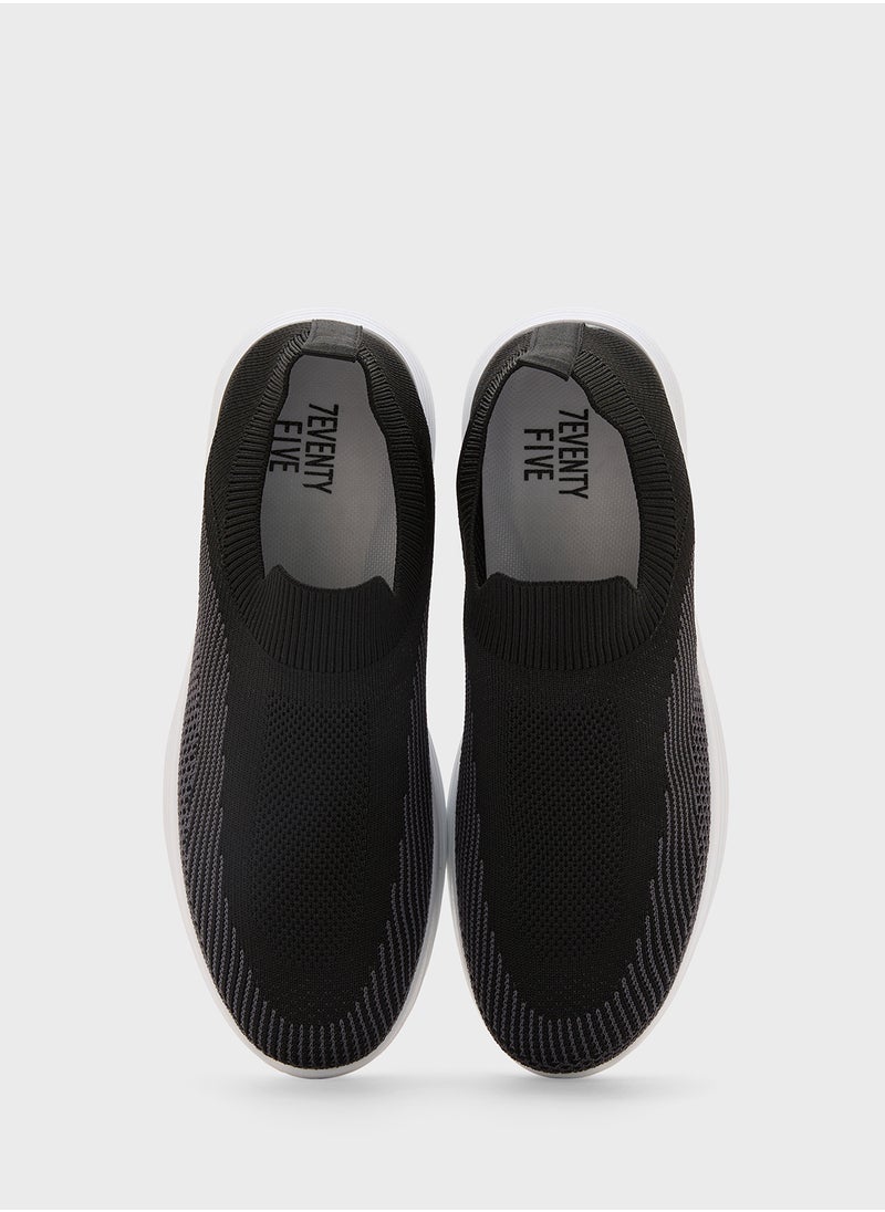 Seventy Five Knitted Casual Slip Ons  - Image 4