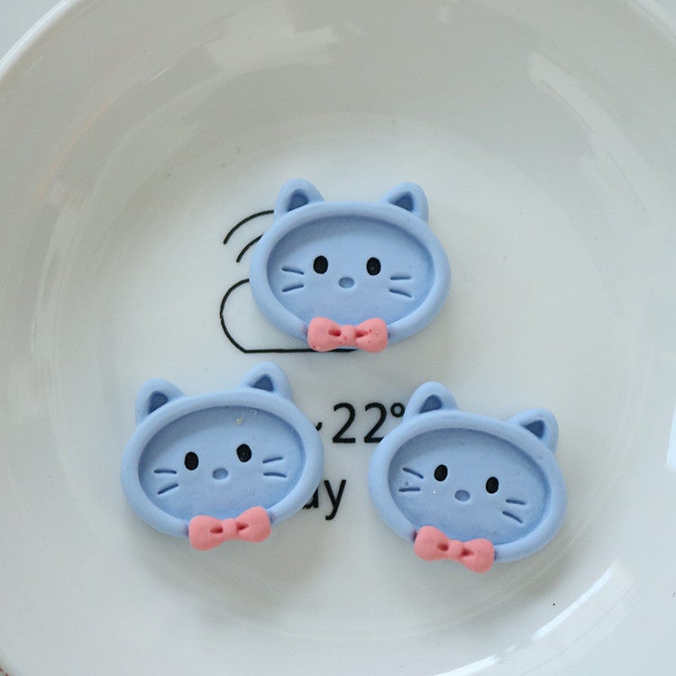 Cute Small Plate Creative Diy Cream Glue Mobile Phone Shell Headdress Hairpin Resin Accessories North 4 East 6 - Image 1