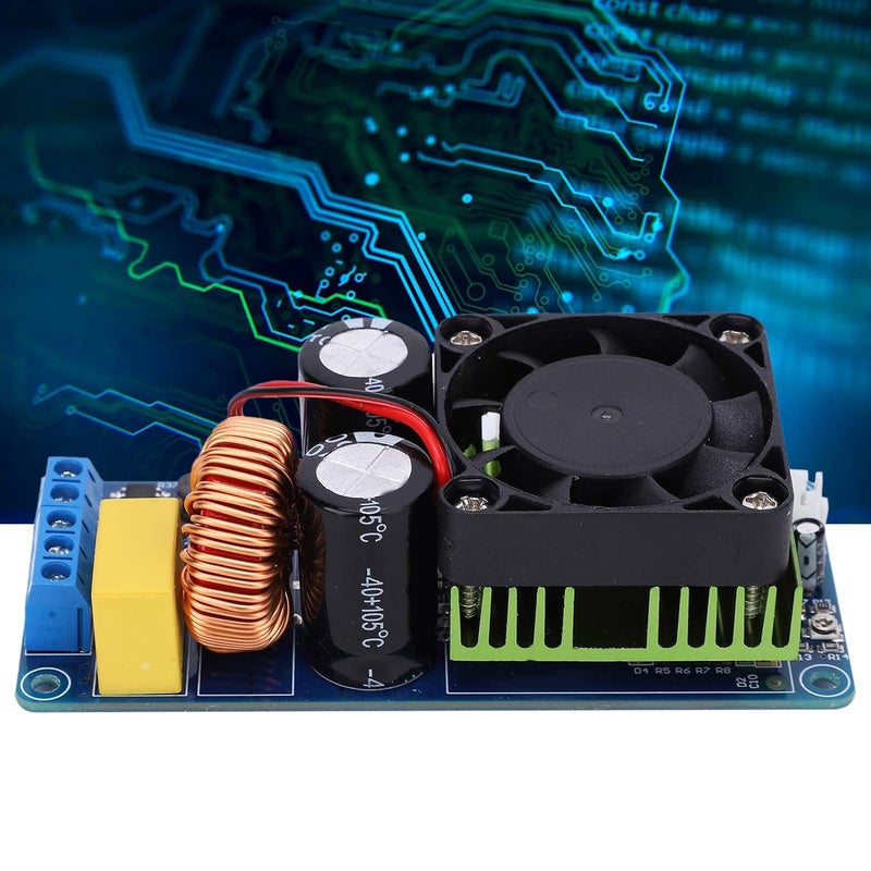 وحدة تضخيم رقمية IRS2092S، لوحة مكبر صوت رقمي، مكون لنظام الصوت الذاتي الصنع (DIY Sound System)، مكبرات أجزاء صوتية. - Image 4