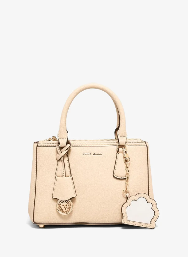 آن كلاين Anne Klein Textured Satchel Bag With Keyring Detail