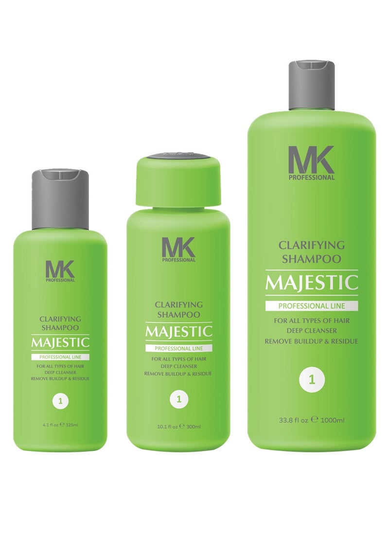 Majestic Keratin Majestic Keratin Clarifying All Hairs Shampoo for Women 300 ml  - Image 3