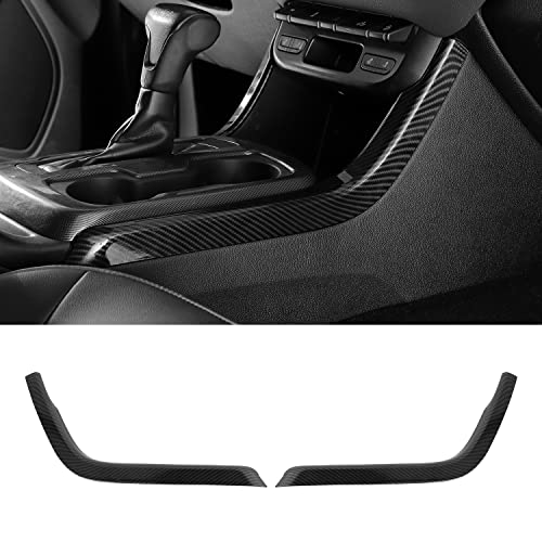 RT-TCZ RTTCZ Carbon Fiber Center Console Gear Shift Panel Side Trim Cover Decoration Interior Accessories for Chevrolet Colorado 20142023for GMC Canyon 20142022 - Image 1