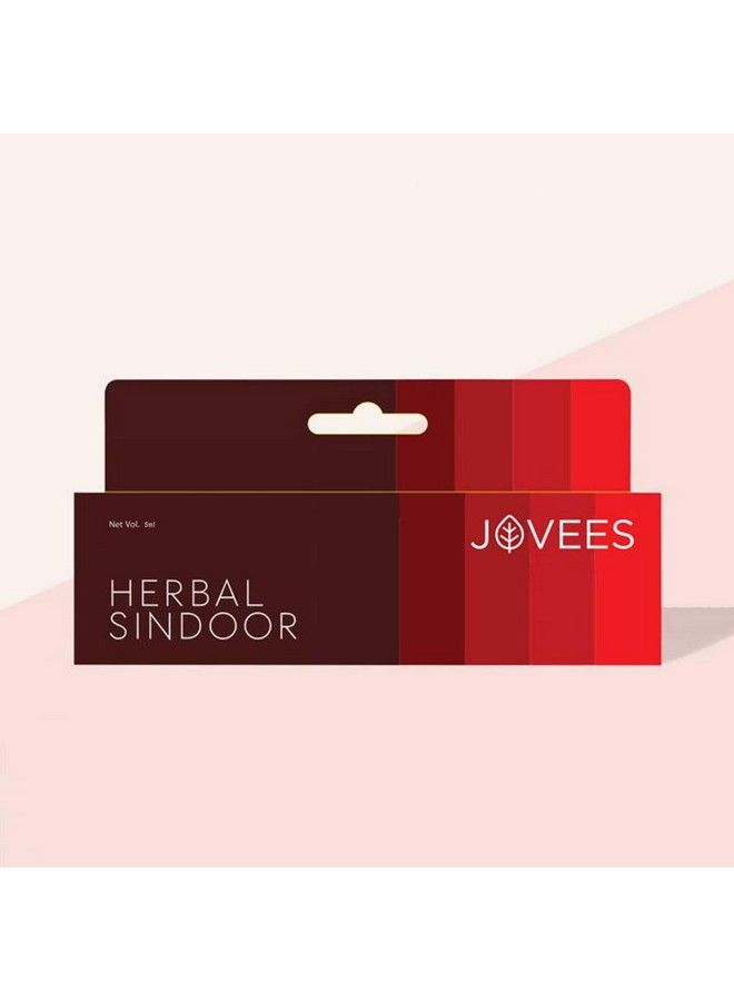 Jovees Water Resistant Herbal Sindoor Red 5 Ml - Image 4