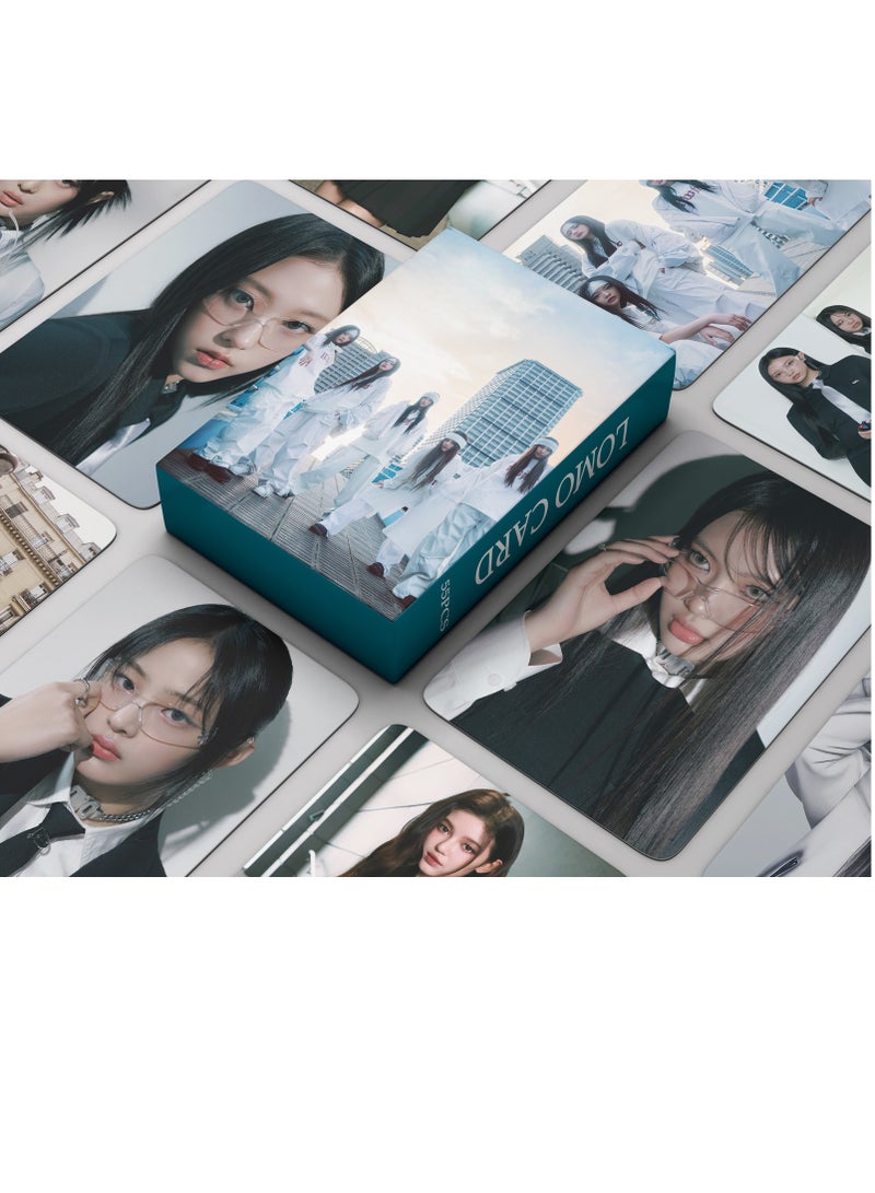 إيهوم 55 قطعة من بطاقة لومو لاجتماع المعجبين الأول من NewJeans "Bunnys Camp". - Image 1