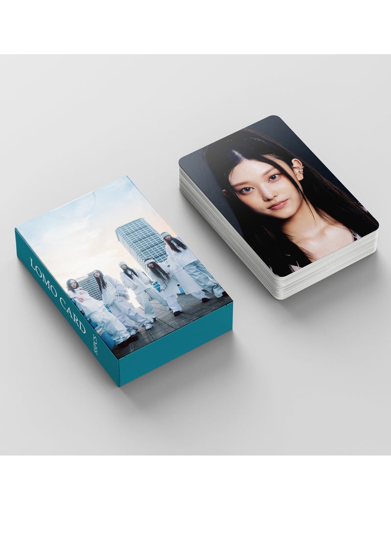 إيهوم 55 قطعة من بطاقة لومو لاجتماع المعجبين الأول من NewJeans "Bunnys Camp". - Image 3