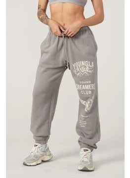 Generic 2024 Trendy US Jogger Sweatpants for Fitness medium gray  - Image 1
