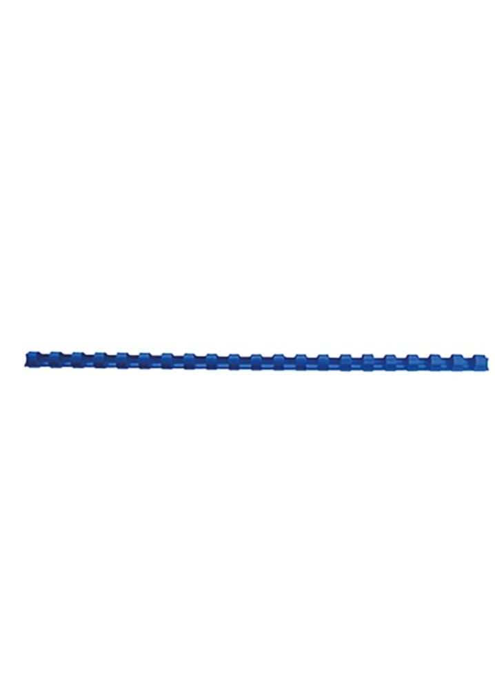 SUPER DEAL 100-Piece Binding Combs 8mm Blue  - Image 1