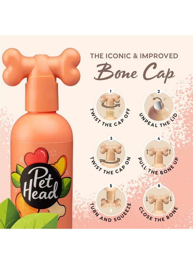 PET HEAD Pet Head Quick Fix 2 in 1 Dog Shampoo and Conditioner | Peach Scent | Dog Shampoo for Smelly Dogs | Nourishes and Softens Coat & Skin | Vegan | Gentle Formula for Puppies | Made in USA | 16fl oz.  - Image 4
