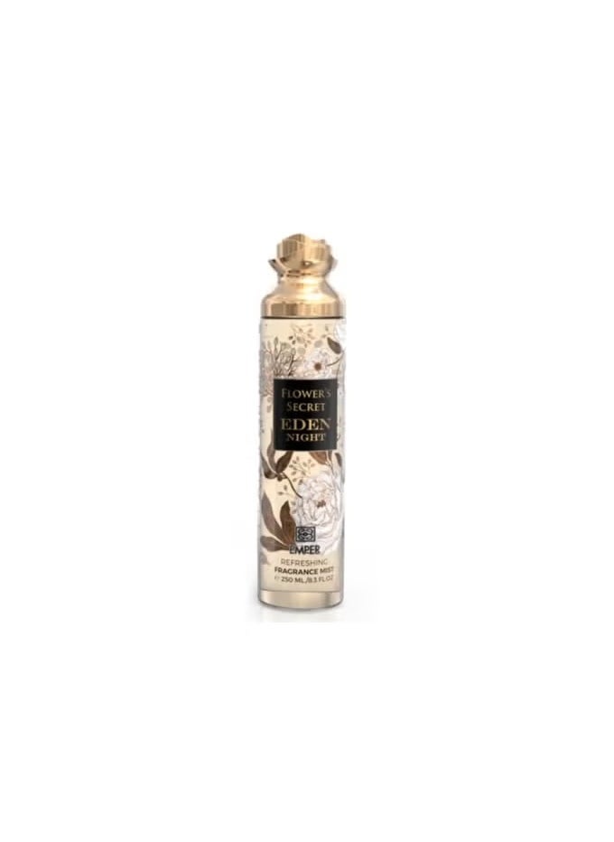 Emper Flower's Secret Eden Night Body Mist For Women 250ml  - Image 1