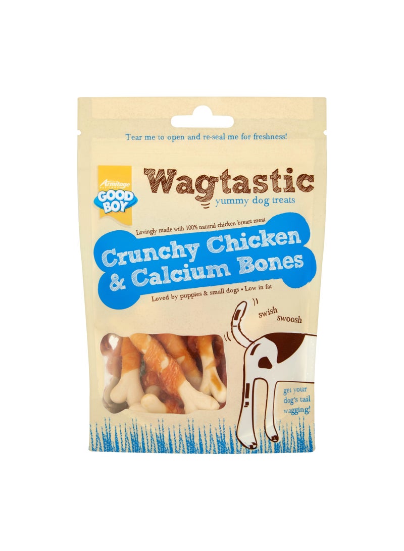Armitage Wagtastic Chicken And Calcium Bones 90g