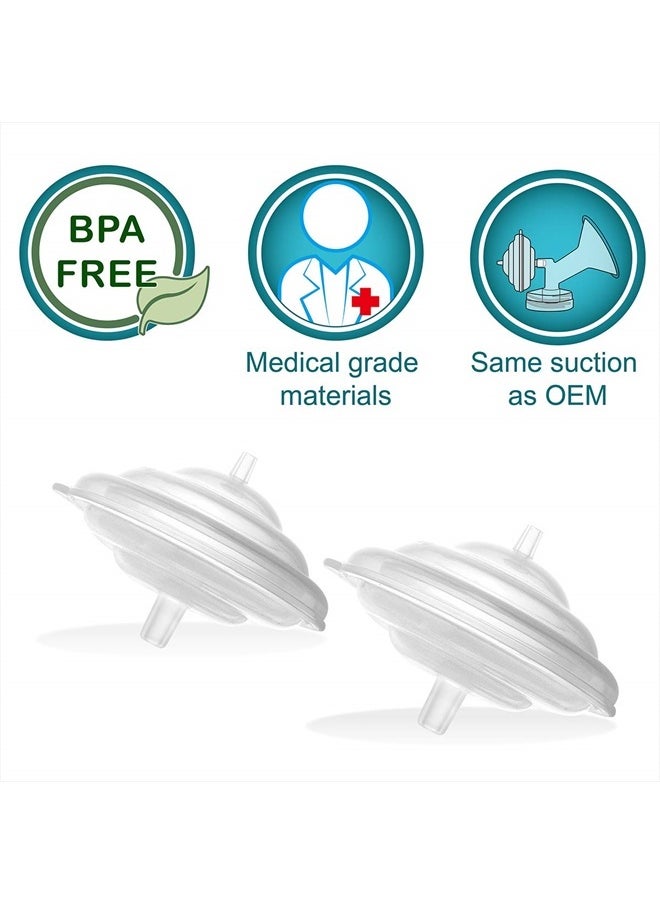 NENESUPPLY Nenesupply Backflow Protector Compatible with Spectra S2 Spectra S1 Breastpump Replace Spectra Pump Parts Replace Spectra Backflow Protector and Spectra S2 Parts  - Image 4