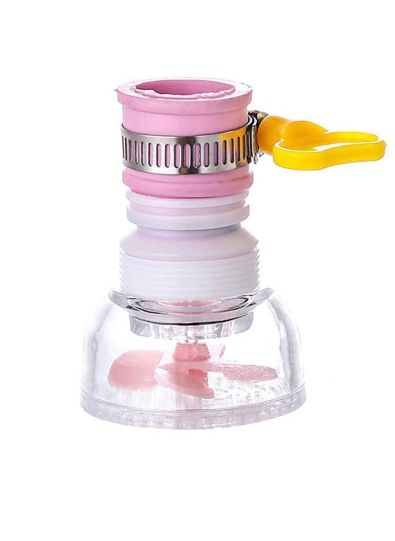 KBDev KBDev Tap Extender for Kitchen Sink Sink tap for Kitchen Water tap Kitchen Sink tap Kitchen tap Kitchen tap Extension Flexible Anti Splash Water Saving Movable Sink Faucet Multicolor  - Image 1