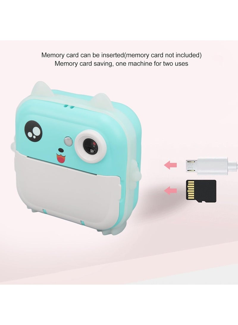 HD Mini Children Print Camera With Thermal Photo Paper Digital Instant Print Camera - Image 2
