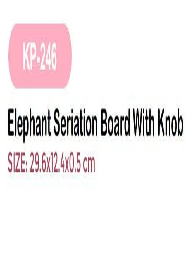 EDUTOTS Wooden Rectangle and Triangle Seriation Board with Knob Combo for Unisex Kids - Educational Sorting Toy Set | Wooden Educational Toy | Wooden Montessori Toy | BIS Certified Toys | - Image 3