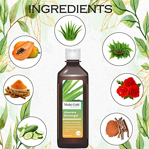 Axiom Mukti Gold Combo of Anti-Dandruff Shampoo 400mL + Showergel 150mL + Hair Oil 100mL | Blend of 14+ Ayurvedic Herbs | For Dandruff, Hair Growth and Hair Fall | Ayurvedic Prodcuts - Image 5
