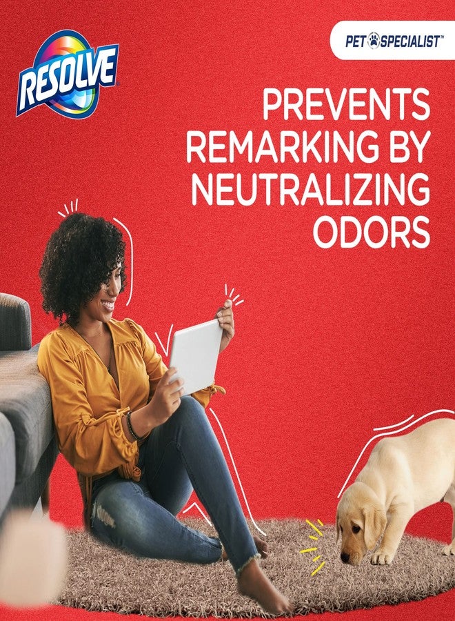 Resolve Pet Specialist Heavy Traffic Foam, Carpet Cleaner, Pet Stain And Odor Remover, Carpet Cleaner Solution, 2 Pack Of 22oz - Image 4