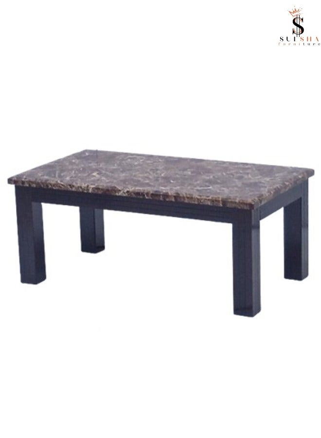 Luxury Collection Shirley Coffee Table Brown Marble