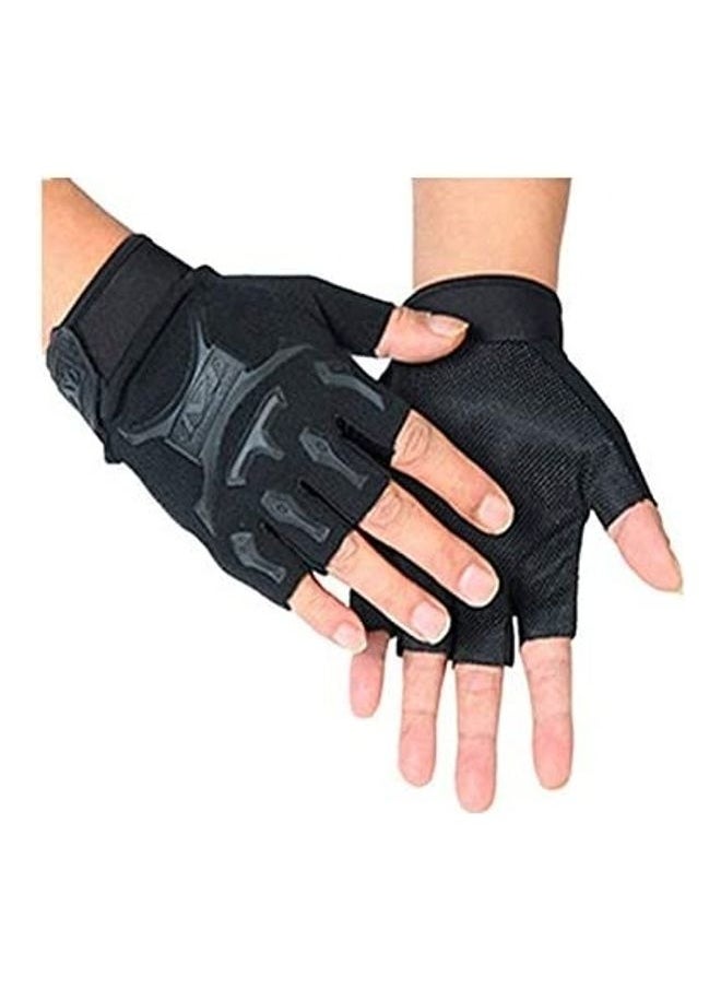 NIBEMINENT Anti-Slip Weight Lifting Gym Gloves S 