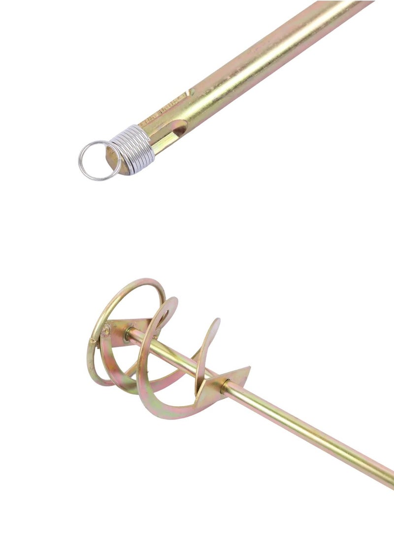 Electric Paint Mixer Zinc Plated Paint Stirrer Tool, Rust Resistant and Easy to Clean Fits All Standard Drills For Mixing Paint Resin Epoxy Concrete - Image 2