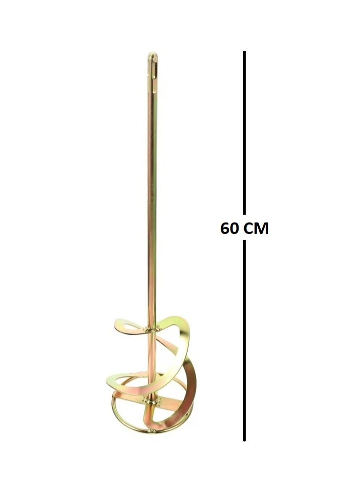 Electric Paint Mixer Zinc Plated Paint Stirrer Tool, Rust Resistant and Easy to Clean Fits All Standard Drills For Mixing Paint Resin Epoxy Concrete - Image 4
