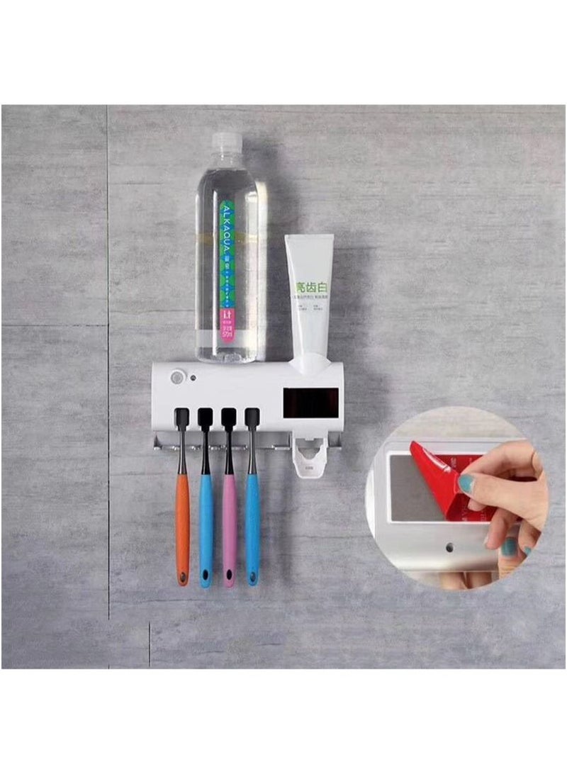 أكاليكس الذكية الأشعة فوق البنفسجية التعقيم فرشاة الأسنان معقم رف التلقائي معجون الأسنان عصارة للمنزل الذكي - Image 3