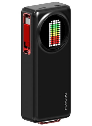10000mAh - Pixel Animated Display - Black