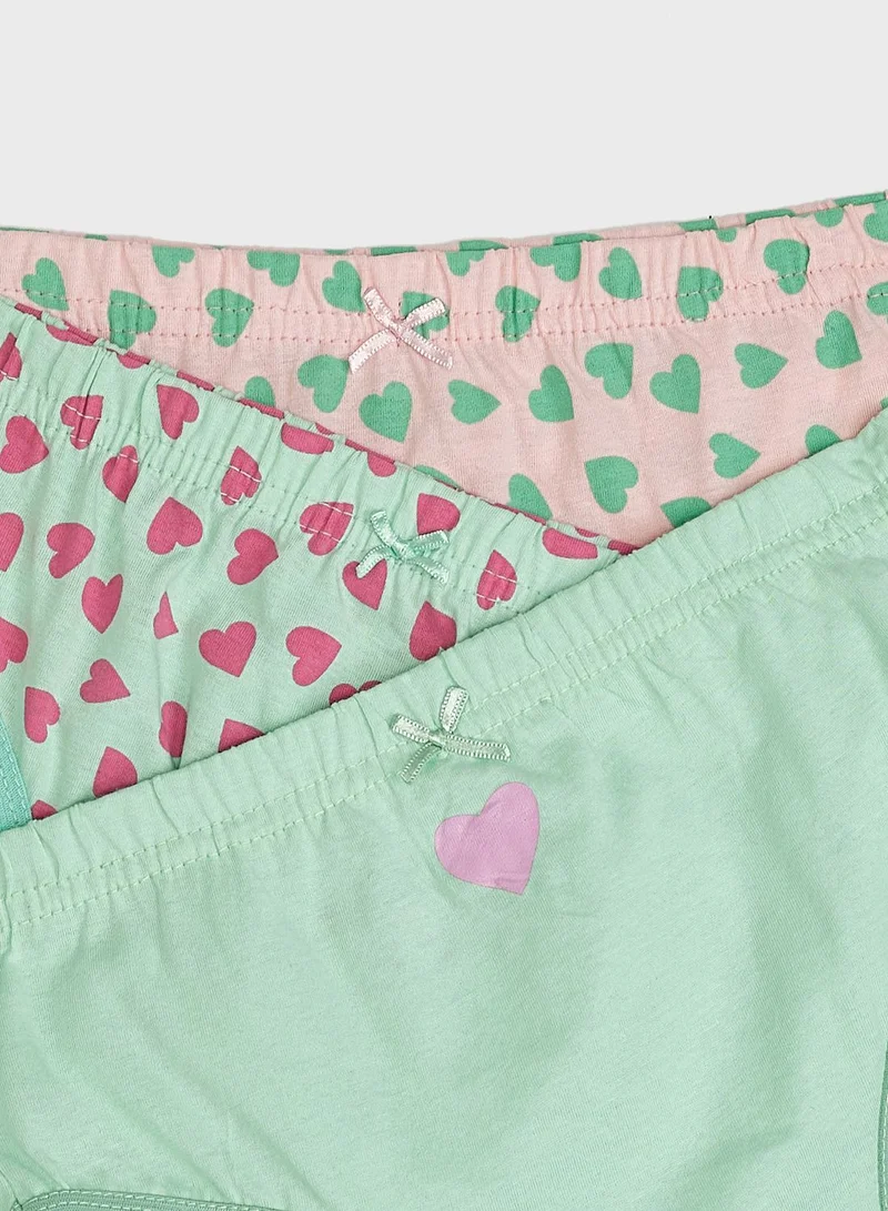 Pinata Pack Of 3 Printed Girls Brief