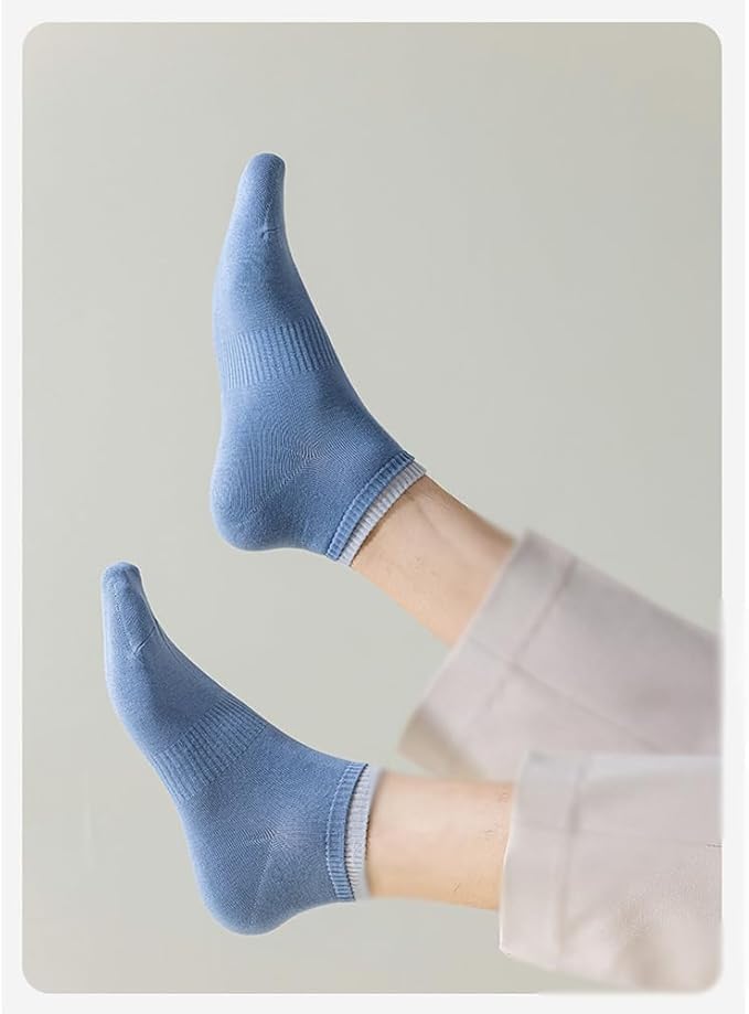 JABA'S Ankle Socks for Men & Women (Unisex) Made With Durable, Breathable Cotton, Anti Odour & Anti Bacterial - Pack of 7, Free Size - Image 2