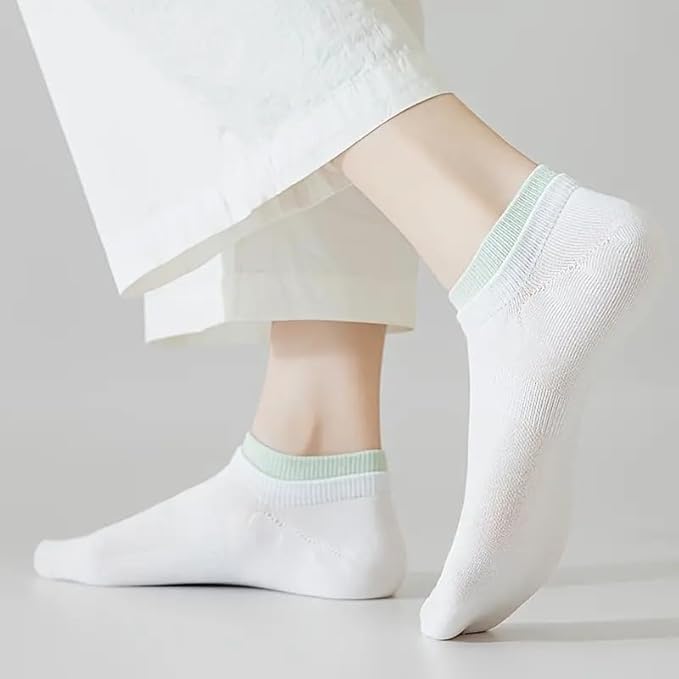 JABA'S Ankle Socks for Men & Women (Unisex) Made With Durable, Breathable Cotton, Anti Odour & Anti Bacterial - Pack of 7, Free Size - Image 4