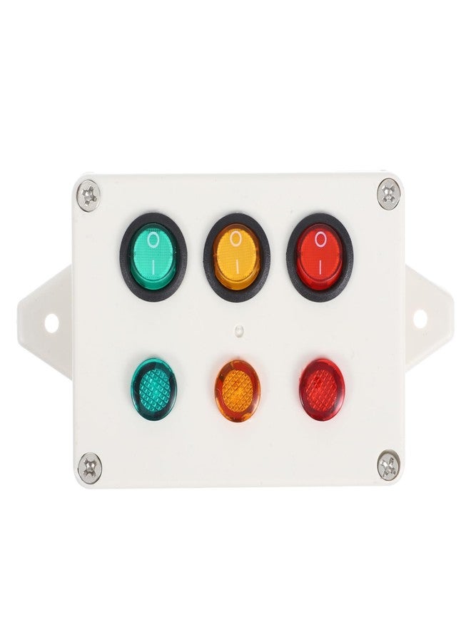 Yardwe 1Set Interactive Busy Board with LED Light Switch Montessori Activity Board for Fine Motor Skills and Coordination Development Fun Learning for Ages - Image 1