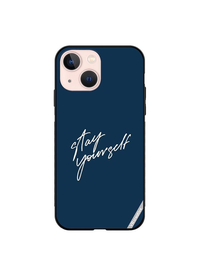 VR CREATIVE Protective Case Cover For Apple iPhone 14 Plus Stay Yourself Design Multicolour - Image 1