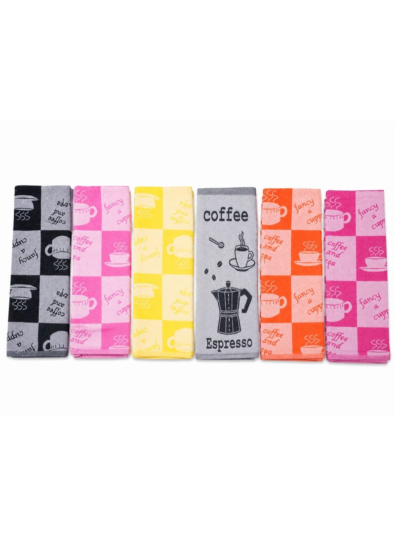 6-Piece Kitchen Towel Set (70 x 50 cm) - Image 1