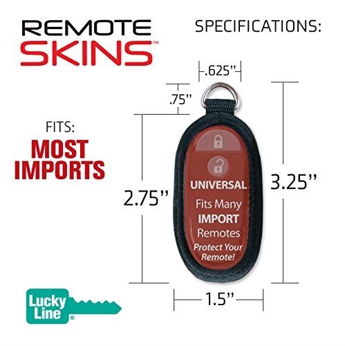 Lucky Line Flexible Remote Skin, Universal, 1 Pack (49001) , Black - Image 3